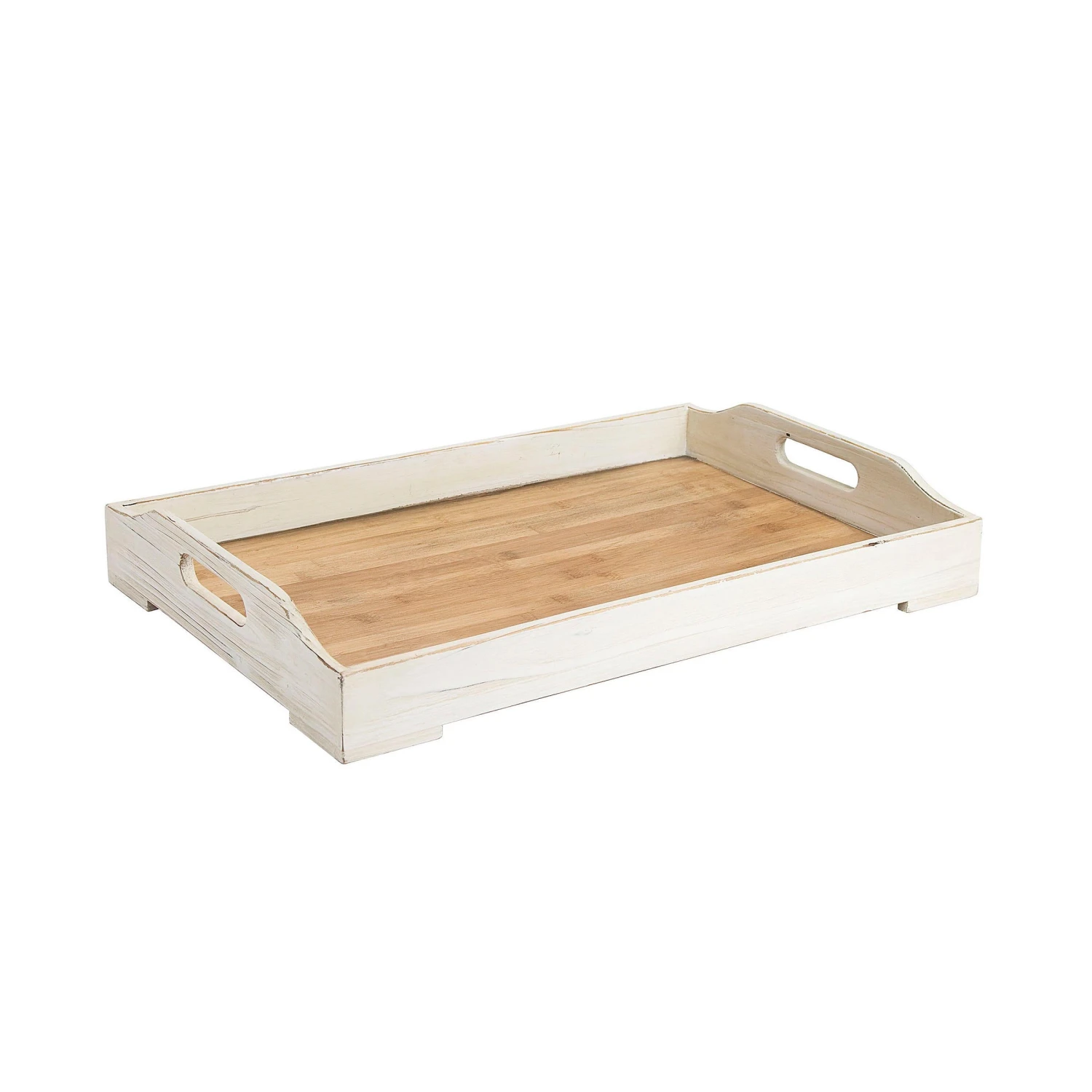 CAMPAGNE Tablett Mit Griffen L 55 X B 35cm 1 CAMPAGNE Tablett Mit Griffen L 55 X B 35cm