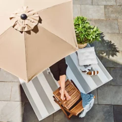 SIESTA Sonnenschirm Mit Kurbel Ø250m -Bestes Möbelhaus Geschäft 10192057 1