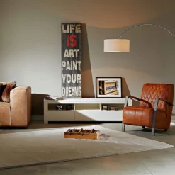 BOW Standleuchte Mit Marmorfuß -Bestes Möbelhaus Geschäft 10198983 6