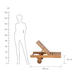SOMERSET Gartenliege -Bestes Möbelhaus Geschäft 10199566 2