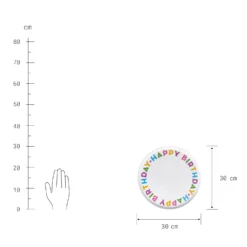 HAPPY BIRTHDAY Kuchenplatte Ø32cm 8 HAPPY BIRTHDAY Kuchenplatte Ø32cm -Bestes Möbelhaus Geschäft 10202645 3