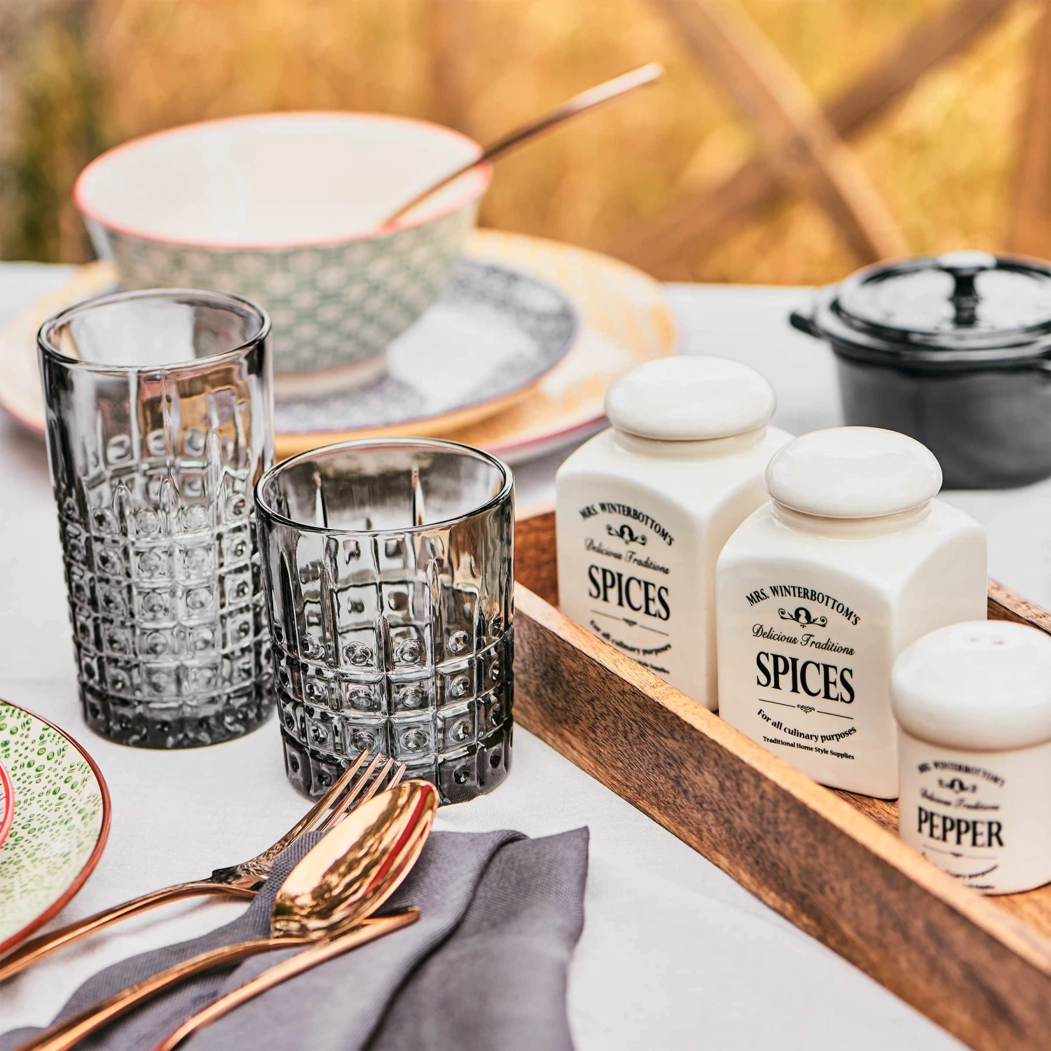 FOREST Tablett L 34 X B 12cm 2 FOREST Tablett L 34 X B 12cm – Bild 2