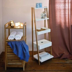 BIG BAMBOO Regal Mit Wäschekorb 25 BIG BAMBOO Regal Mit Wäschekorb -Bestes Möbelhaus Geschäft 10208207 12