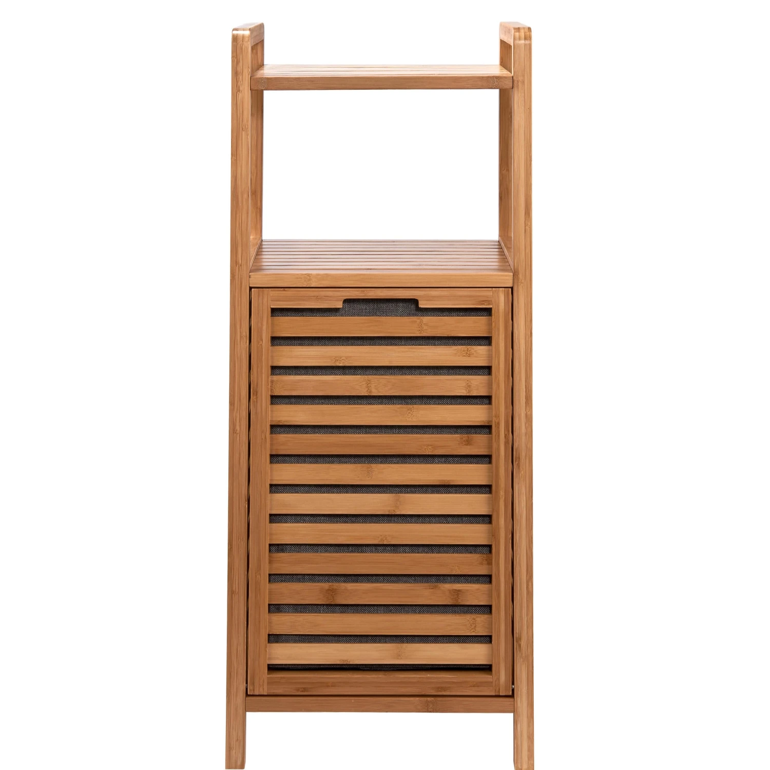 BIG BAMBOO Regal Mit Wäschekorb 4 BIG BAMBOO Regal Mit Wäschekorb – Bild 4