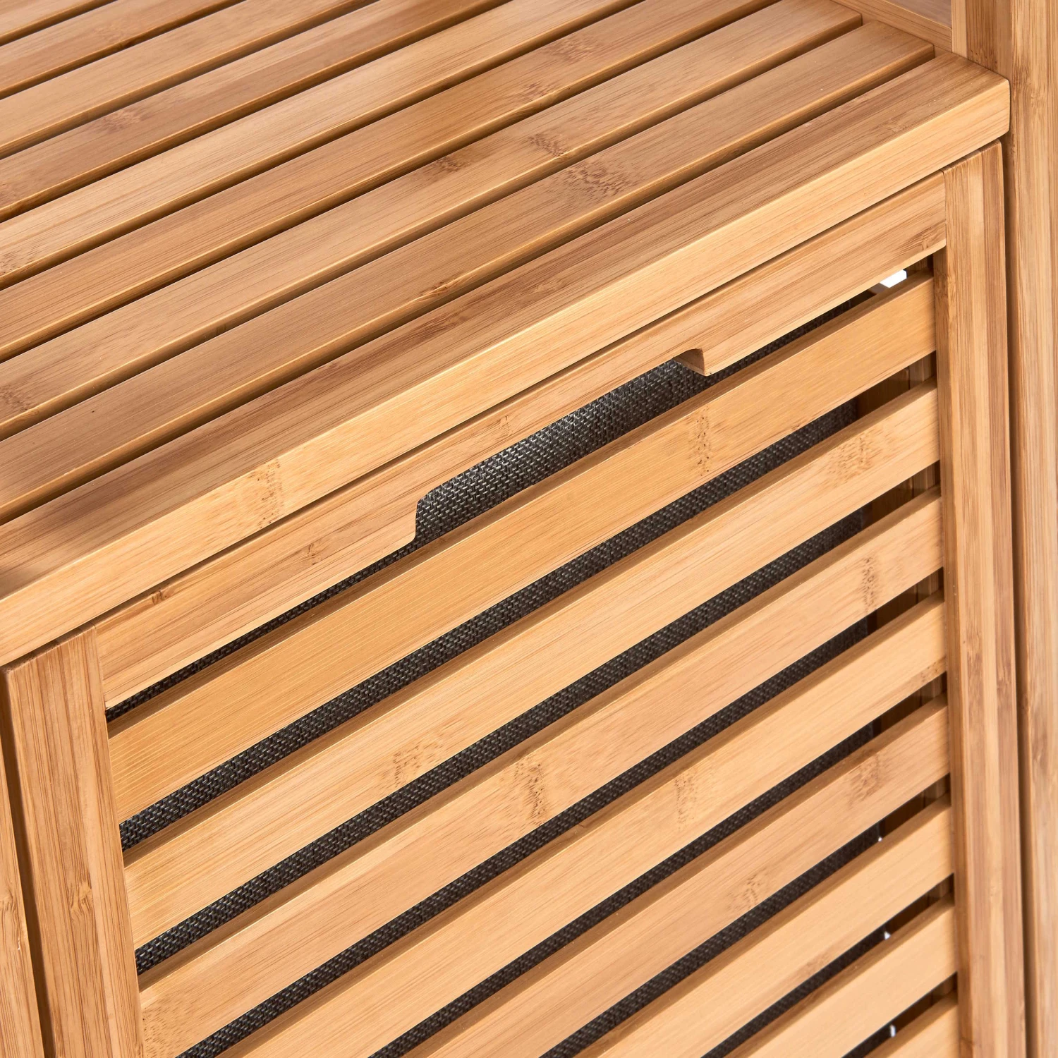 BIG BAMBOO Regal Mit Wäschekorb 8 BIG BAMBOO Regal Mit Wäschekorb – Bild 8