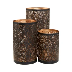 LUMINOUS Windlicht Punktdesign Höhe 25 Cm -Bestes Möbelhaus Geschäft 10211964 2