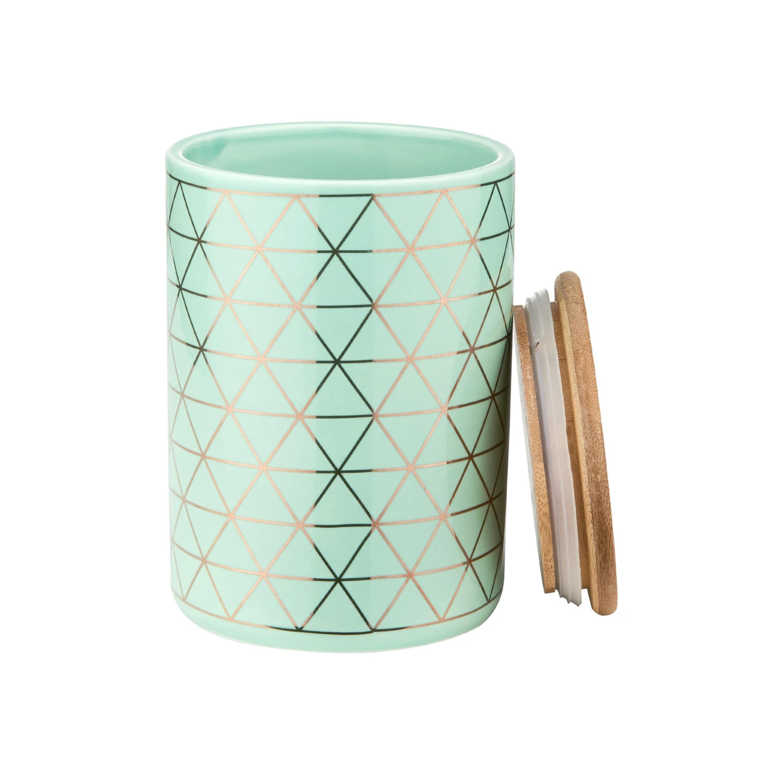 QUEEN IT Aufbewahrungsdose Zickzack 1000ml 2 QUEEN IT Aufbewahrungsdose Zickzack 1000ml – Bild 2