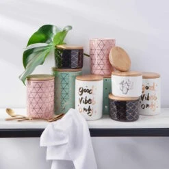 QUEEN IT Aufbewahrungsdose Zickzack 1000ml 5 QUEEN IT Aufbewahrungsdose Zickzack 1000ml -Bestes Möbelhaus Geschäft 10212281 2