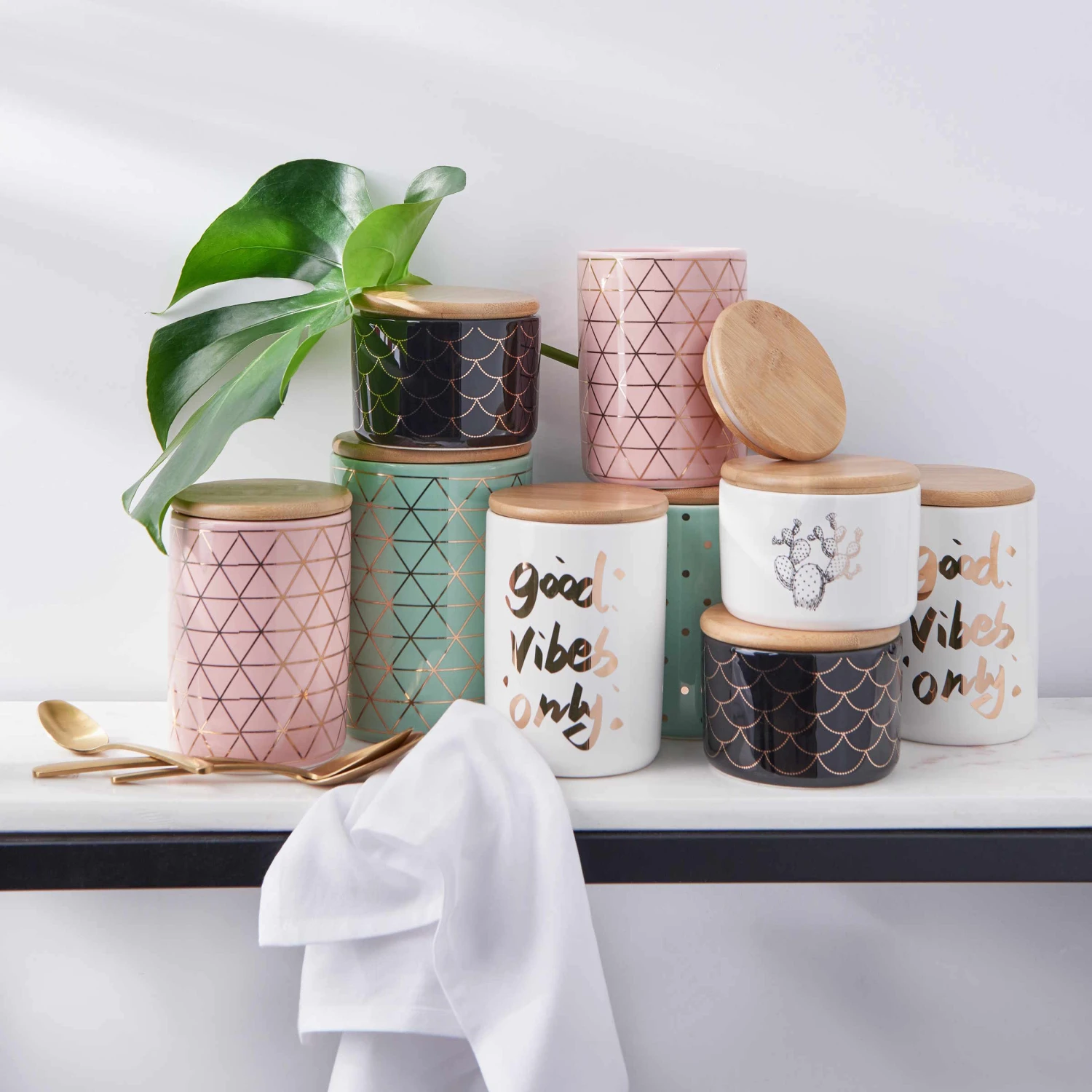 QUEEN IT Aufbewahrungsdose Zickzack 1000ml 3 QUEEN IT Aufbewahrungsdose Zickzack 1000ml – Bild 3