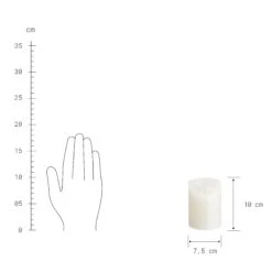 GLOWING FLAME LED Kerzen 3er-Set -Bestes Möbelhaus Geschäft 10212428 7