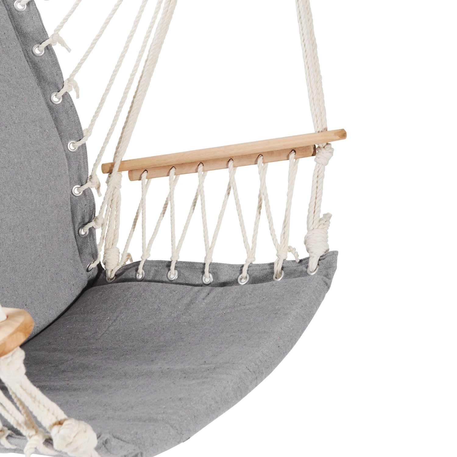 BABOON Hängesessel Mit Holzarmlehnen 5 BABOON Hängesessel Mit Holzarmlehnen – Bild 5