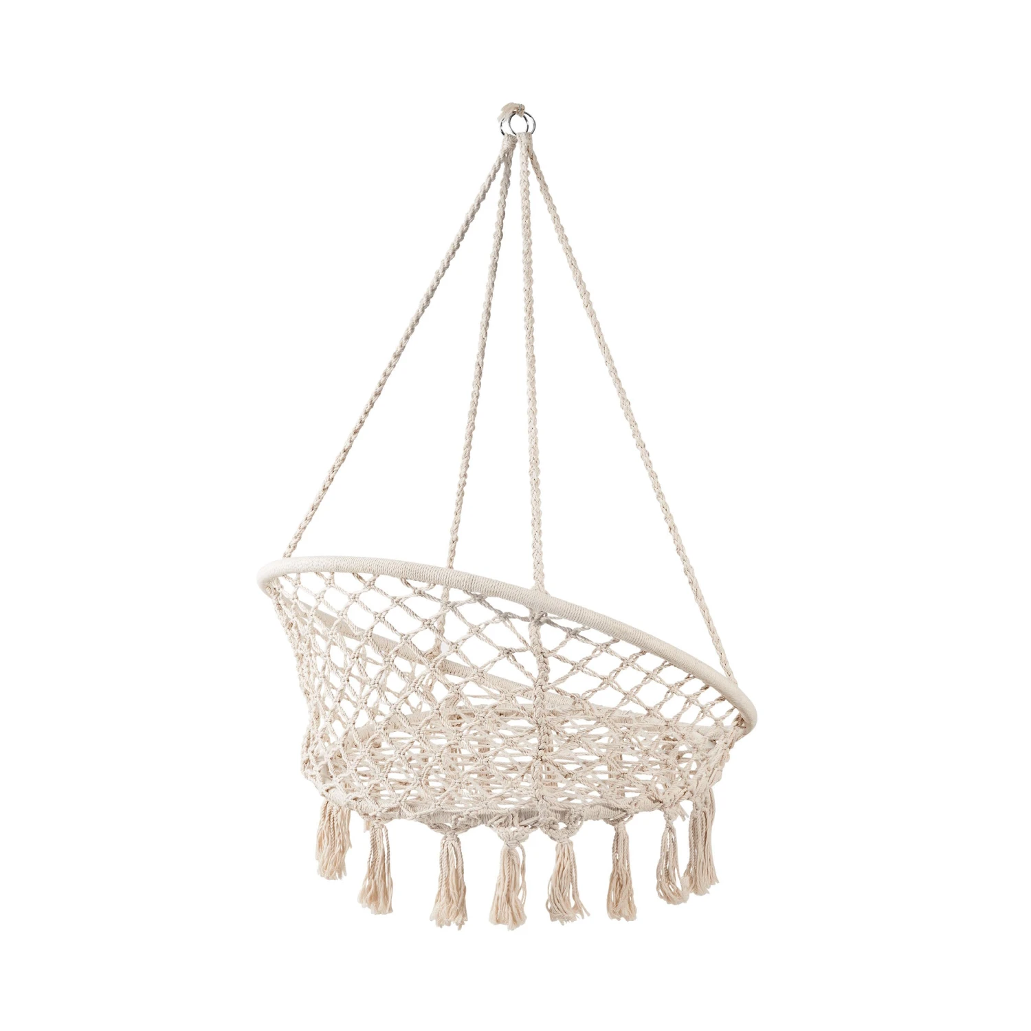 PARADISE NOW Hängesessel Mit Fransen Ø100cm 4 PARADISE NOW Hängesessel Mit Fransen Ø100cm – Bild 4