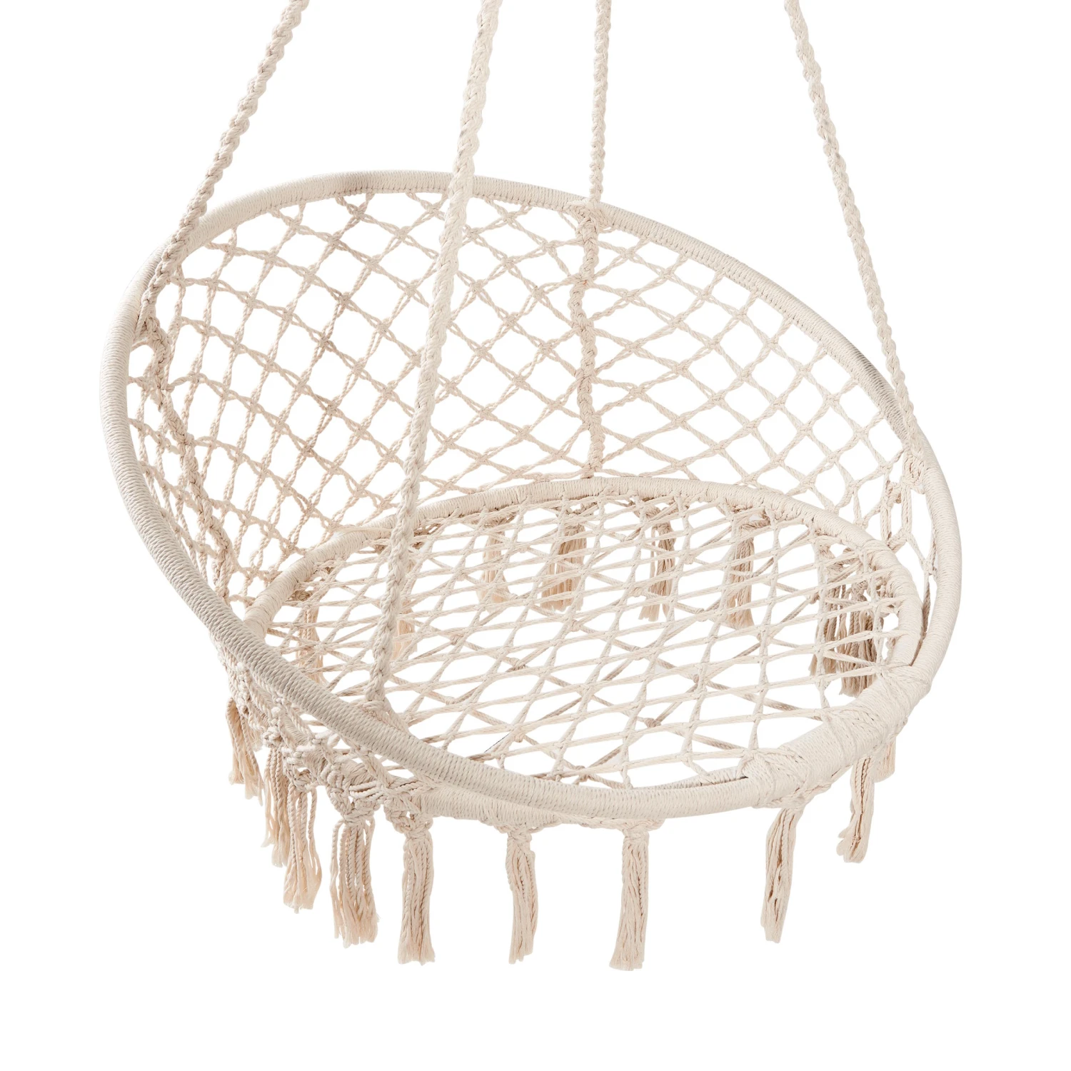 PARADISE NOW Hängesessel Mit Fransen Ø100cm 5 PARADISE NOW Hängesessel Mit Fransen Ø100cm – Bild 5