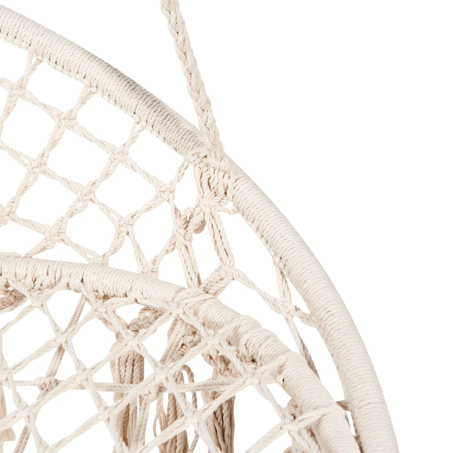 PARADISE NOW Hängesessel Mit Fransen Ø100cm 7 PARADISE NOW Hängesessel Mit Fransen Ø100cm – Bild 7