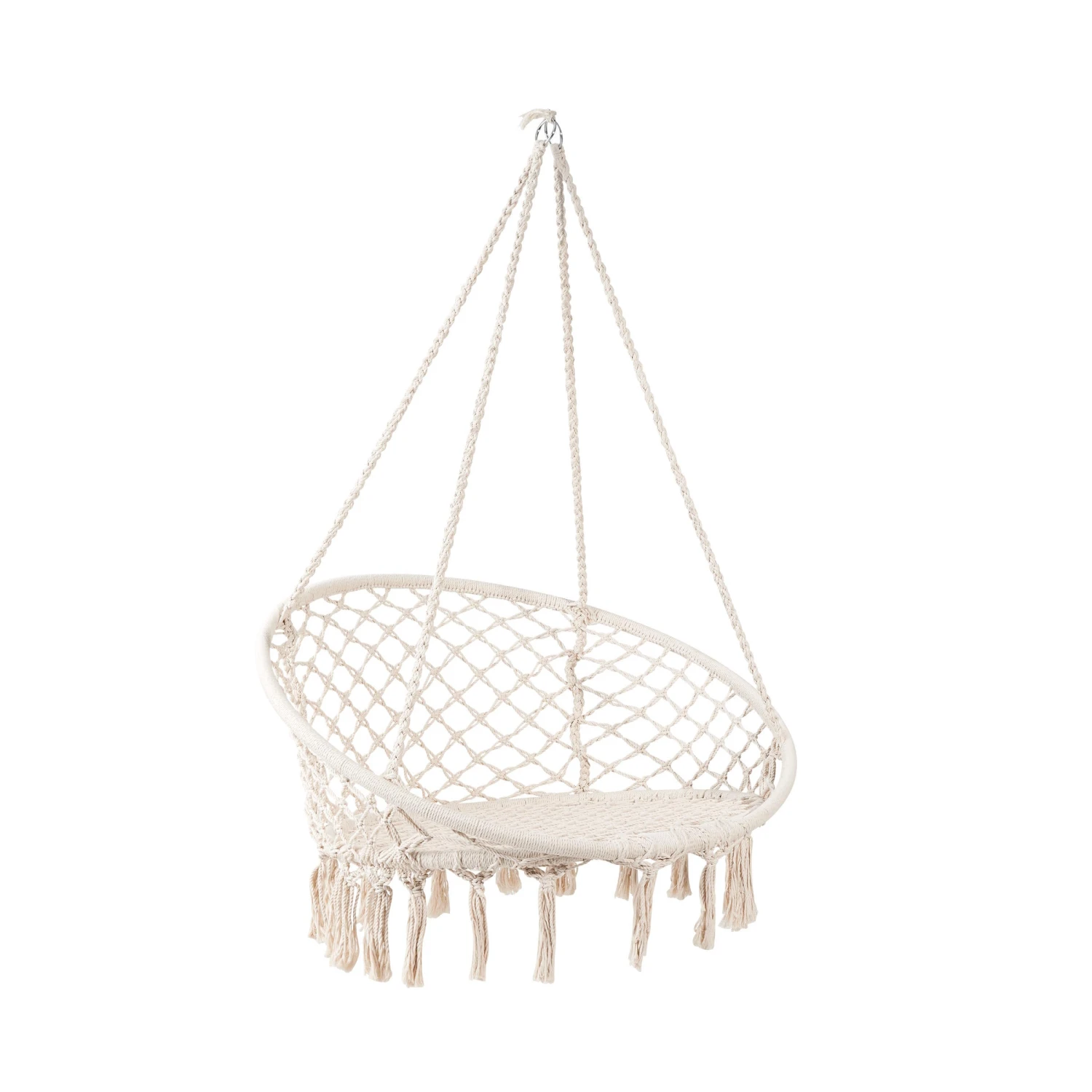 PARADISE NOW Hängesessel Mit Fransen Ø100cm 1 PARADISE NOW Hängesessel Mit Fransen Ø100cm