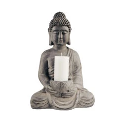 BUDDHA Statue Mit Kerzenteller Höhe 46cm 10 BUDDHA Statue Mit Kerzenteller Höhe 46cm -Bestes Möbelhaus Geschäft 10215752 3