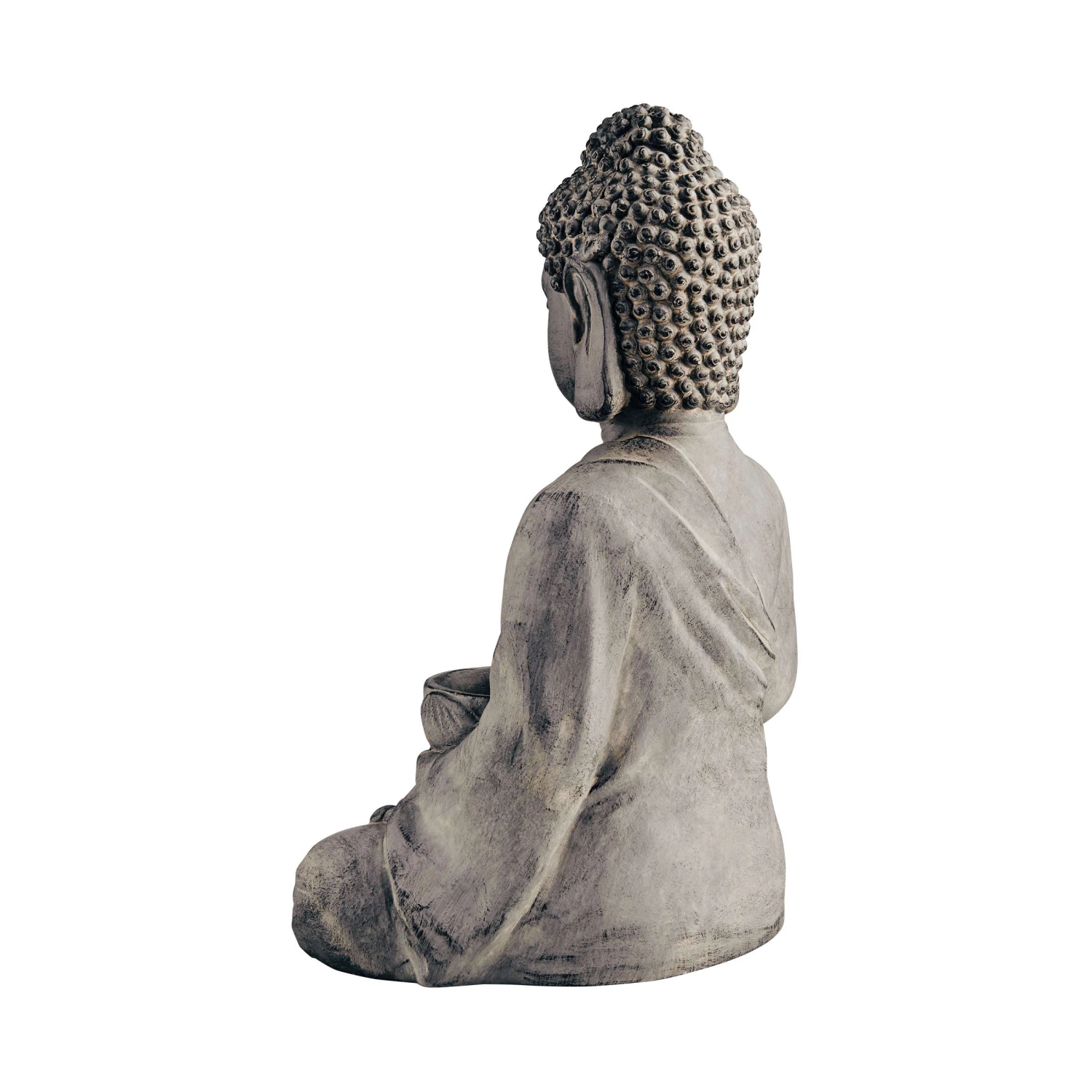 BUDDHA Statue Mit Kerzenteller Höhe 46cm 6 BUDDHA Statue Mit Kerzenteller Höhe 46cm – Bild 6