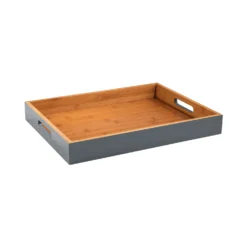 BAMBOO Tablett Mit Griffen L 40 X B 30cm -Bestes Möbelhaus Geschäft 10216046