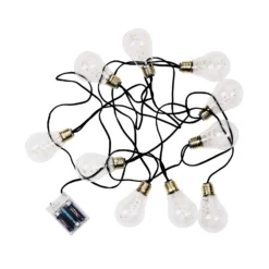 BULB LIGHTS LED Lichterkette Mit Naturseil 10 Lichter, Batteriebetrieben -Bestes Möbelhaus Geschäft 10217309 2