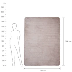 LORD OF CORD Decke Geschoren L 200 X B 150cm 13 LORD OF CORD Decke Geschoren L 200 X B 150cm -Bestes Möbelhaus Geschäft 10217524 1