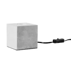 STILO Tischleuchte Mit Betonfuß 10x10 Cm 11 STILO Tischleuchte Mit Betonfuß 10x10 Cm -Bestes Möbelhaus Geschäft 10217783 3
