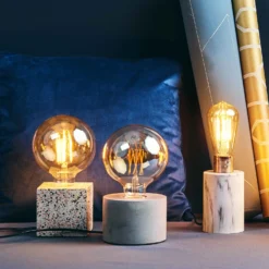 STILO Tischleuchte Mit Betonfuß Ø 13 Cm -Bestes Möbelhaus Geschäft 10217788 5