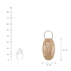BAMBOO NIGHTS Laterne Mit Henkel 36 Cm 6 BAMBOO NIGHTS Laterne Mit Henkel 36 Cm -Bestes Möbelhaus Geschäft 10219149 2