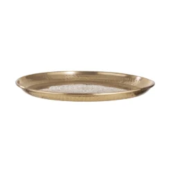 ORIENTAL LOUNGE Deko Tablett Glänzend Ø 45 Cm -Bestes Möbelhaus Geschäft 10219405 1