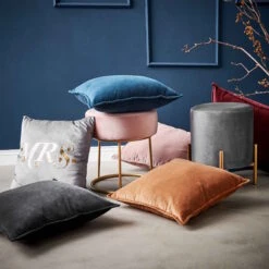 COTTON VELVET Kissen L 45 X B 45cm -Bestes Möbelhaus Geschäft 10220843 4