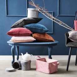 COTTON VELVET Kissen L 45 X B 45cm -Bestes Möbelhaus Geschäft 10220843 5