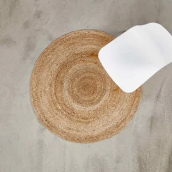 ALL NATURE Hanf-Teppich Ø110cm -Bestes Möbelhaus Geschäft 10221289 3