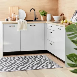 COLOUR CLASH In- & Outdoor-Teppich Ethno Rauten L 150 X B 90cm -Bestes Möbelhaus Geschäft 10222156 6