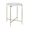 MARBLE Beistelltisch Mit Marmorplatte