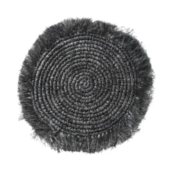 RAFFIA Platzset Mit Fransen Ø41cm -Bestes Möbelhaus Geschäft 10222858