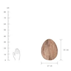 MANGO DAYS Deko-Teller Organisch L 35 X B 27cm 7 MANGO DAYS Deko-Teller Organisch L 35 X B 27cm -Bestes Möbelhaus Geschäft 10223348 2