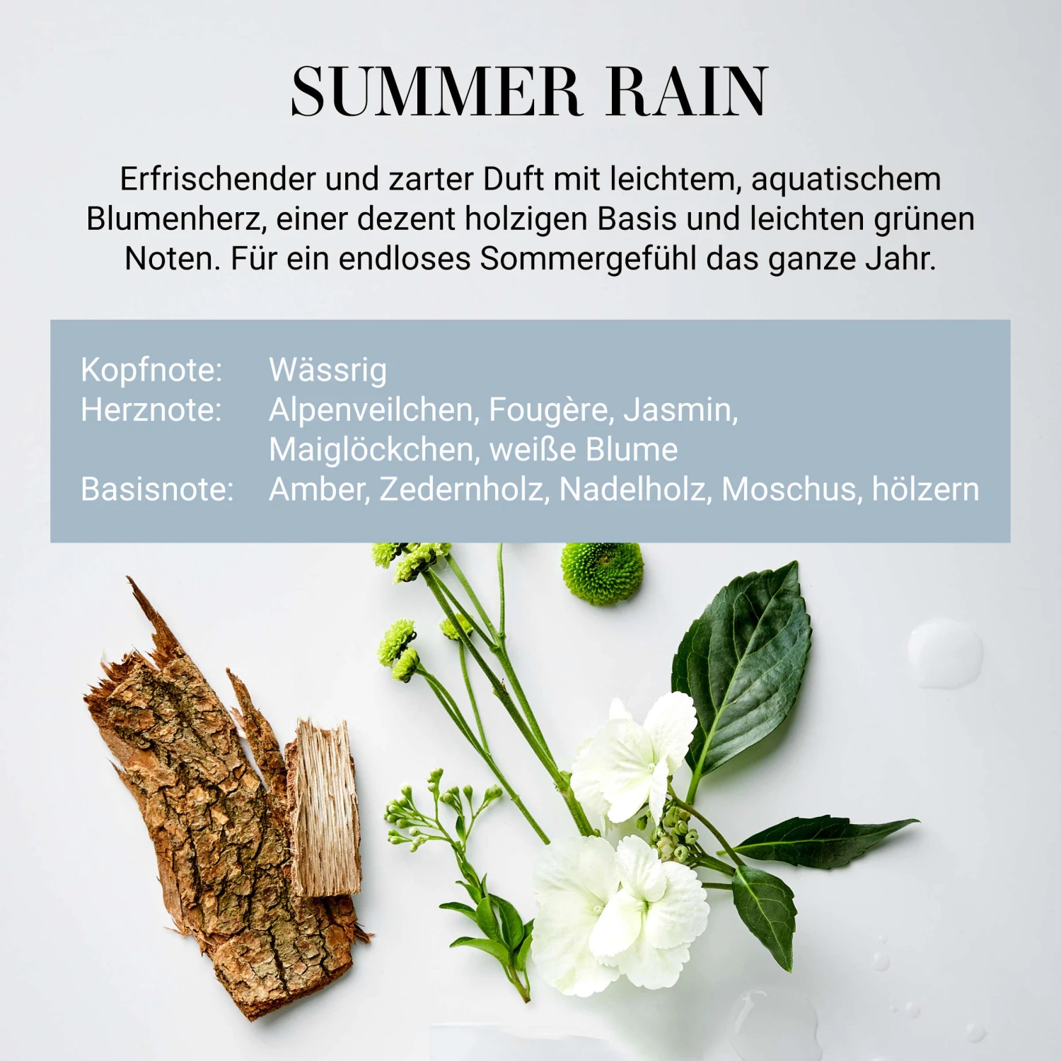 HOME & SOUL Raumduft No 2 "Summer Rain" 250ml 3 HOME & SOUL Raumduft No 2 "Summer Rain" 250ml – Bild 3