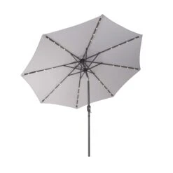 SUN & STARS Sonnenschirm Mit LED-Solar-Lichter Ø270cm