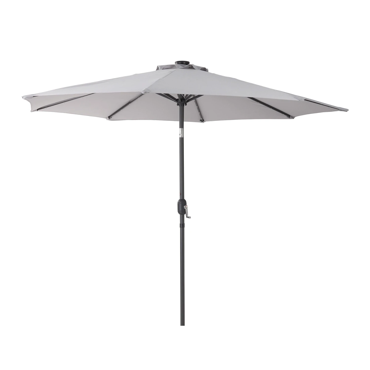 SUN & STARS Sonnenschirm Mit LED-Solar-Lichter Ø270cm 4 SUN & STARS Sonnenschirm Mit LED-Solar-Lichter Ø270cm – Bild 4