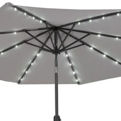 SUN & STARS Sonnenschirm Mit LED-Solar-Lichter Ø270cm 16 SUN & STARS Sonnenschirm Mit LED-Solar-Lichter Ø270cm -Bestes Möbelhaus Geschäft 10223844 6