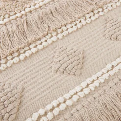 ALL NATURE Teppich Mit Fransen L 90 X B 60cm -Bestes Möbelhaus Geschäft 10224058 5