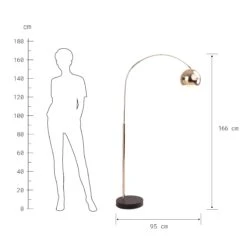 ARC Stehleuchte Höhe 166cm 9 ARC Stehleuchte Höhe 166cm -Bestes Möbelhaus Geschäft 10224073 2