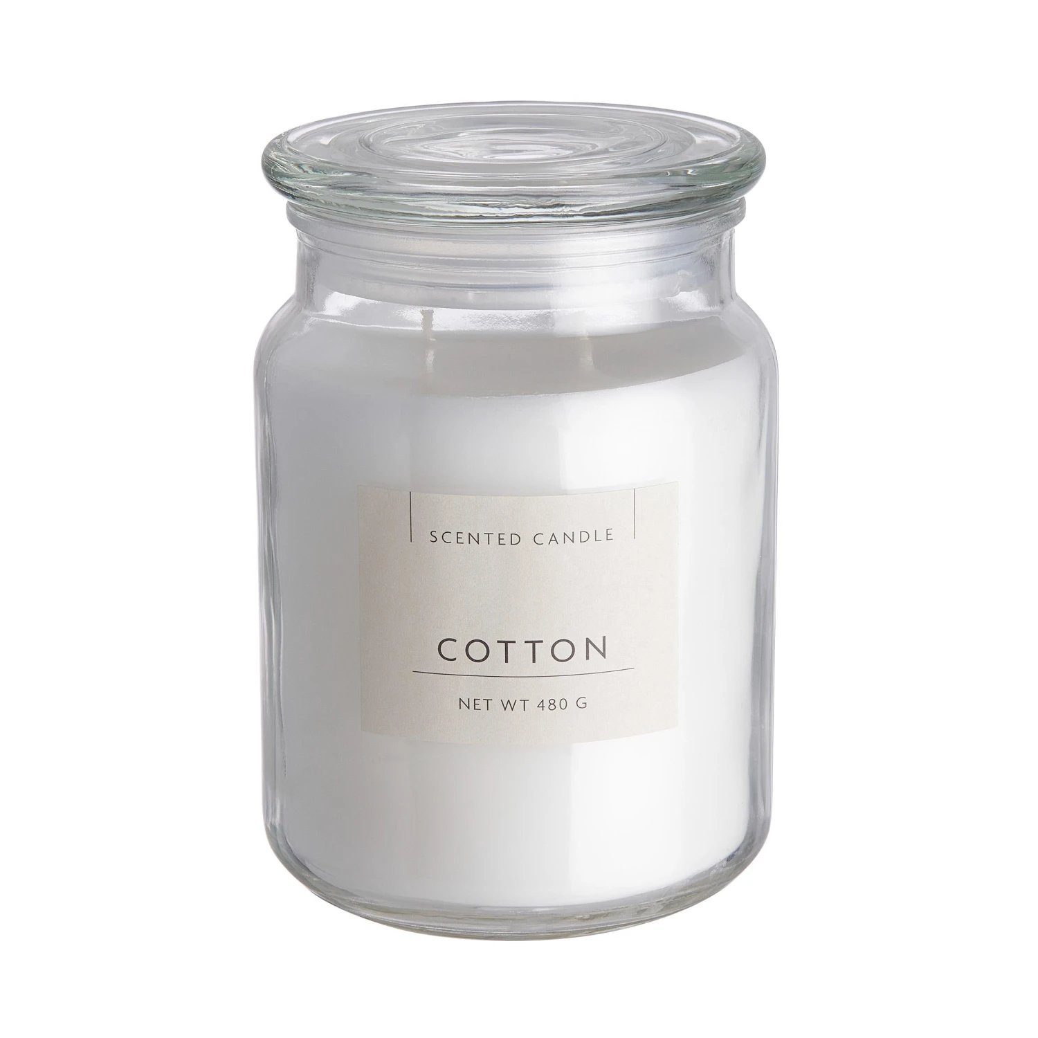 SCENTED CANDLE Duftkerze Cotton 1 SCENTED CANDLE Duftkerze Cotton