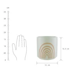 HAPPY RAINBOW Blumentopf Ø14cm -Bestes Möbelhaus Geschäft 10224337 2