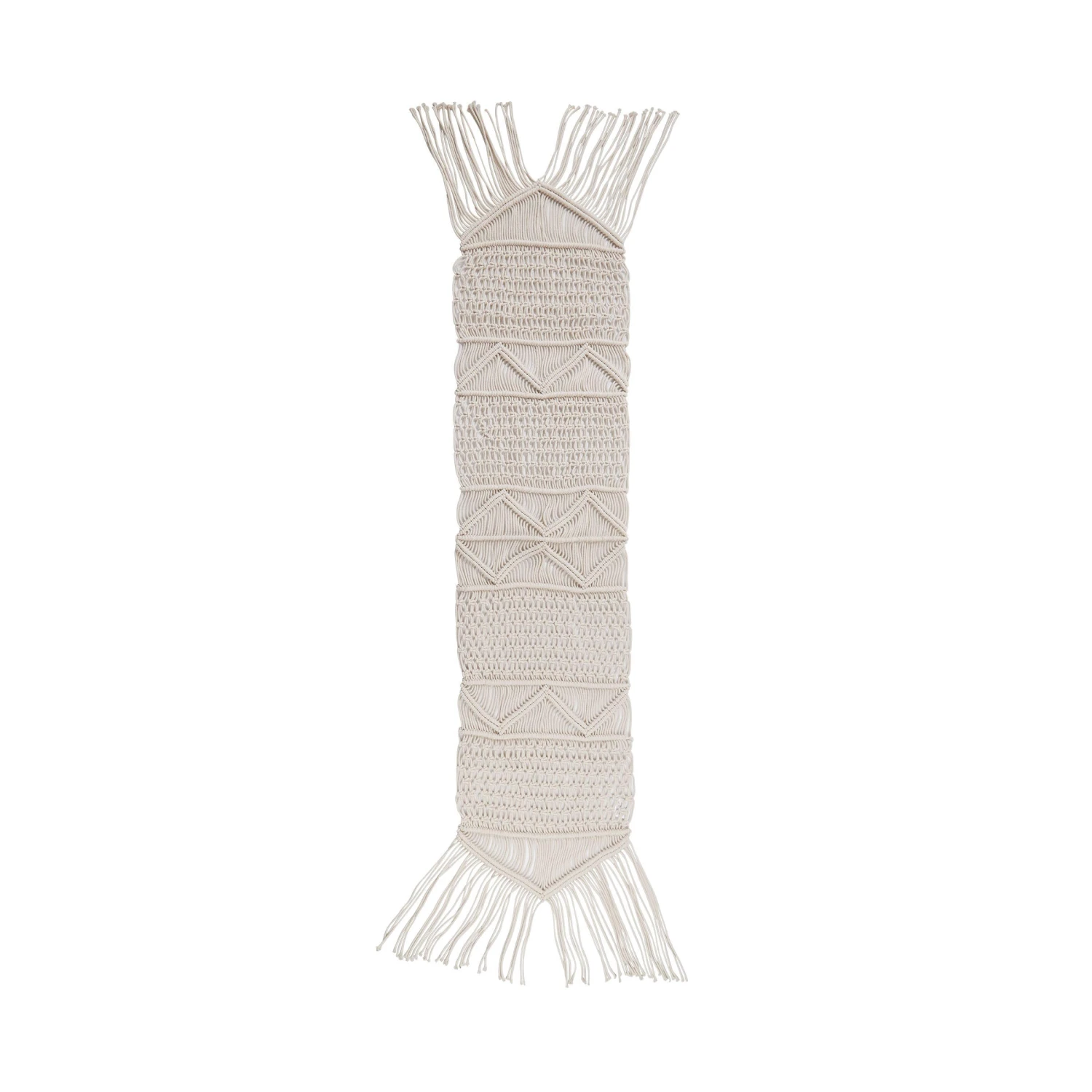 MACRAMÉ Tischläufer L 180 X B 35cm 3 MACRAMÉ Tischläufer L 180 X B 35cm – Bild 3
