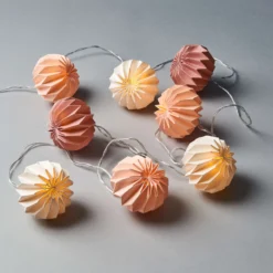 HANAMI LED-Lampions 8 Lichter Mit USB-Batteriefach -Bestes Möbelhaus Geschäft 10224961