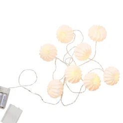 HANAMI LED-Lampions 8 Lichter Mit USB-Batteriefach -Bestes Möbelhaus Geschäft 10224962 2