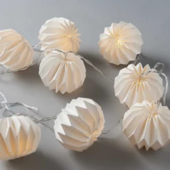 HANAMI LED-Lampions 8 Lichter Mit USB-Batteriefach -Bestes Möbelhaus Geschäft 10224962