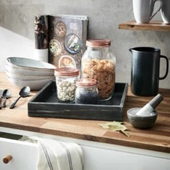 MARBLE Marmor-Tablett L 30 X B 30cm -Bestes Möbelhaus Geschäft 10225114 7