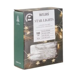 STAR LIGHTS LED-Drahtlichterkette Sterne 100 Lichter Mit USB-Batteriefach -Bestes Möbelhaus Geschäft 10225407 2
