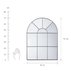 FINESTRA Fensterspiegel L 50 X H 70cm -Bestes Möbelhaus Geschäft 10225800 2